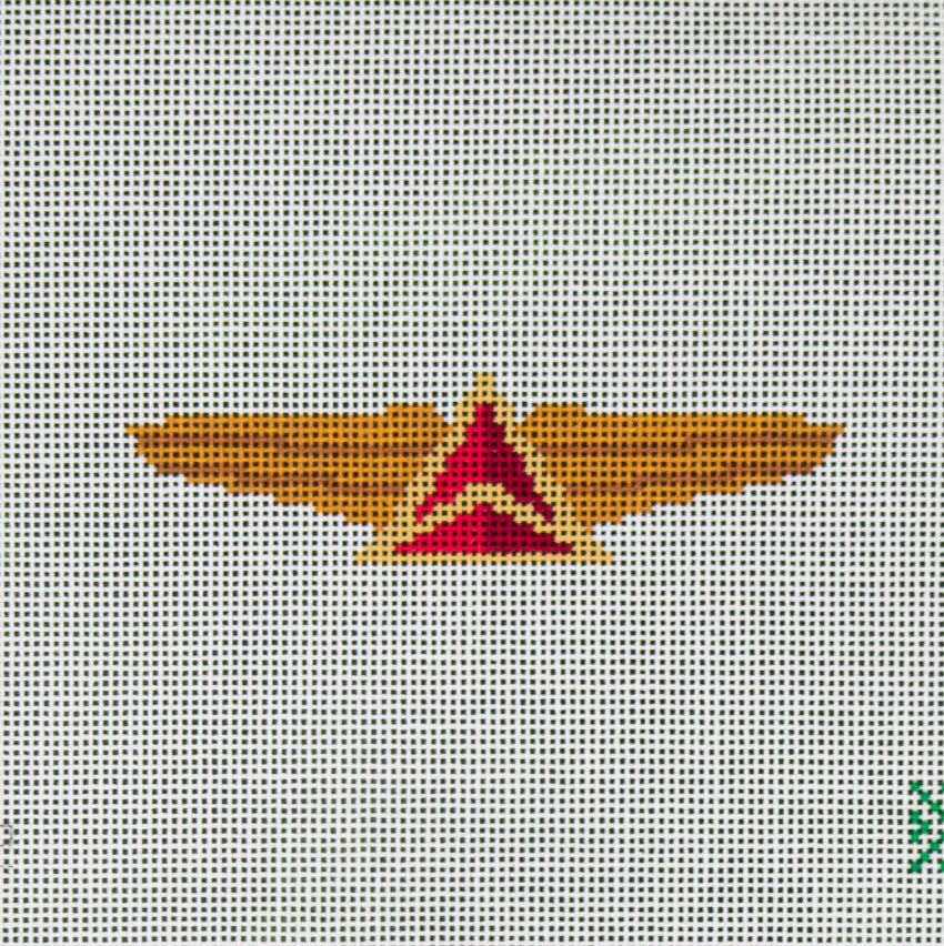 Delta Wings Needlepoint Canvas