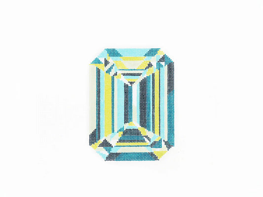 Emerald Needlepoint Canvas