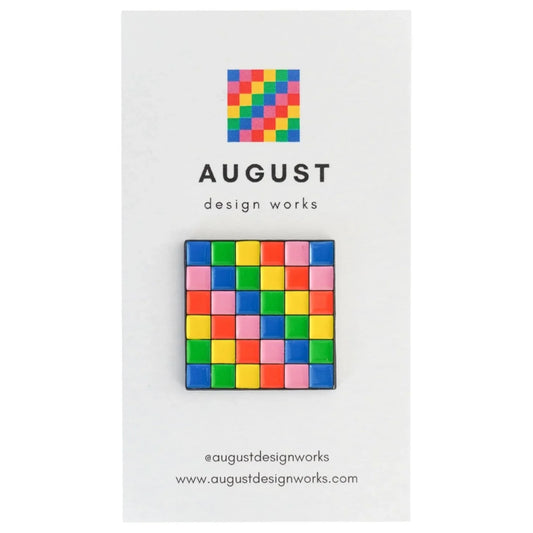 Rainbow Grid Needle Minder