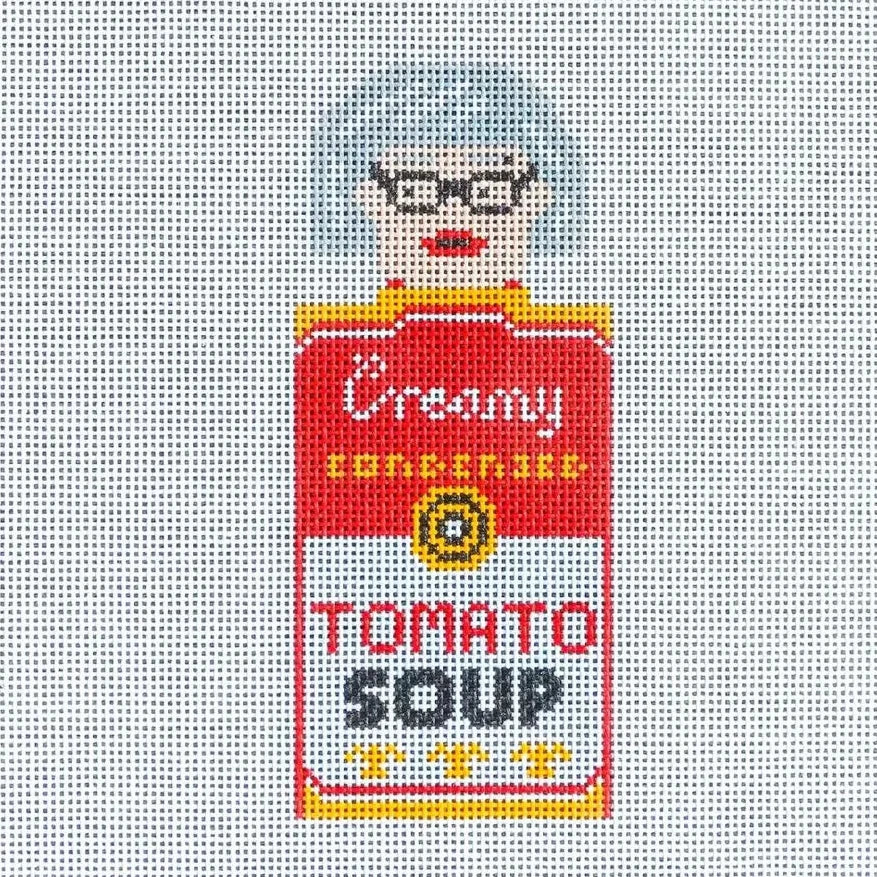 Warhol Bobble Needlepoint Canvas