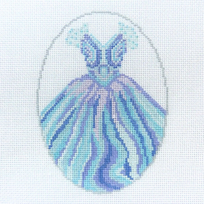 Wicked Costume Glinda For Good Needlepoint Canvas