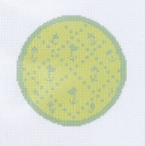 Green Plate Needlepoint Canvas
