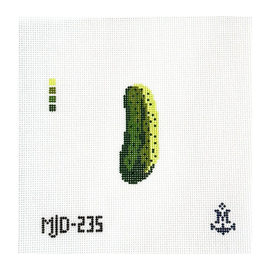Dill Pickle Needlepoint Canvas
