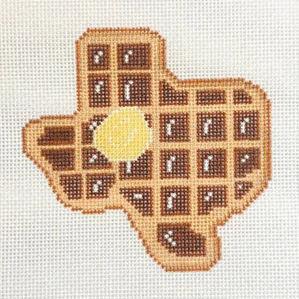 Texas Waffle Needlepoint Canvas