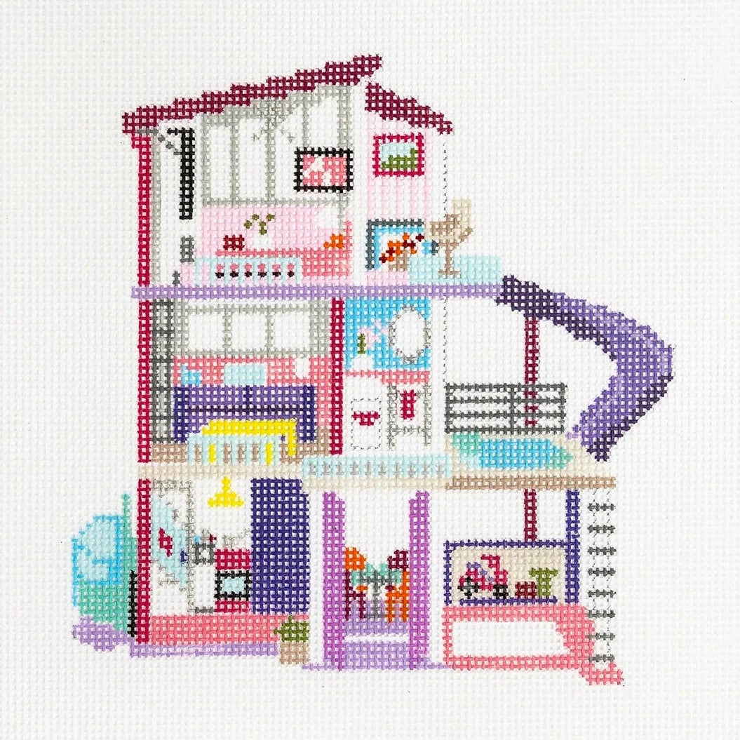 Dream House Needlepoint Canvas
