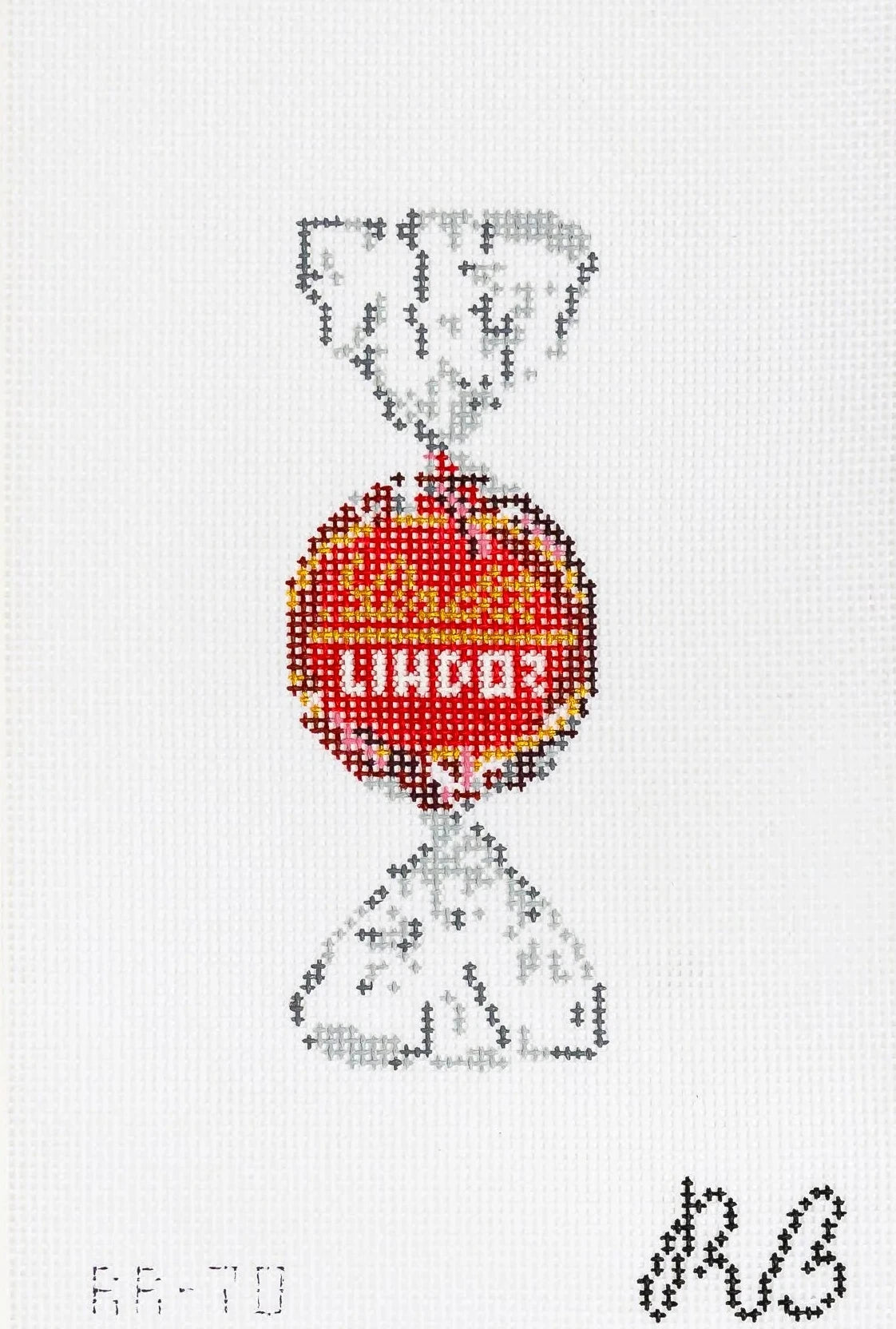 Holiday Chocolate Needlepoint Canvas