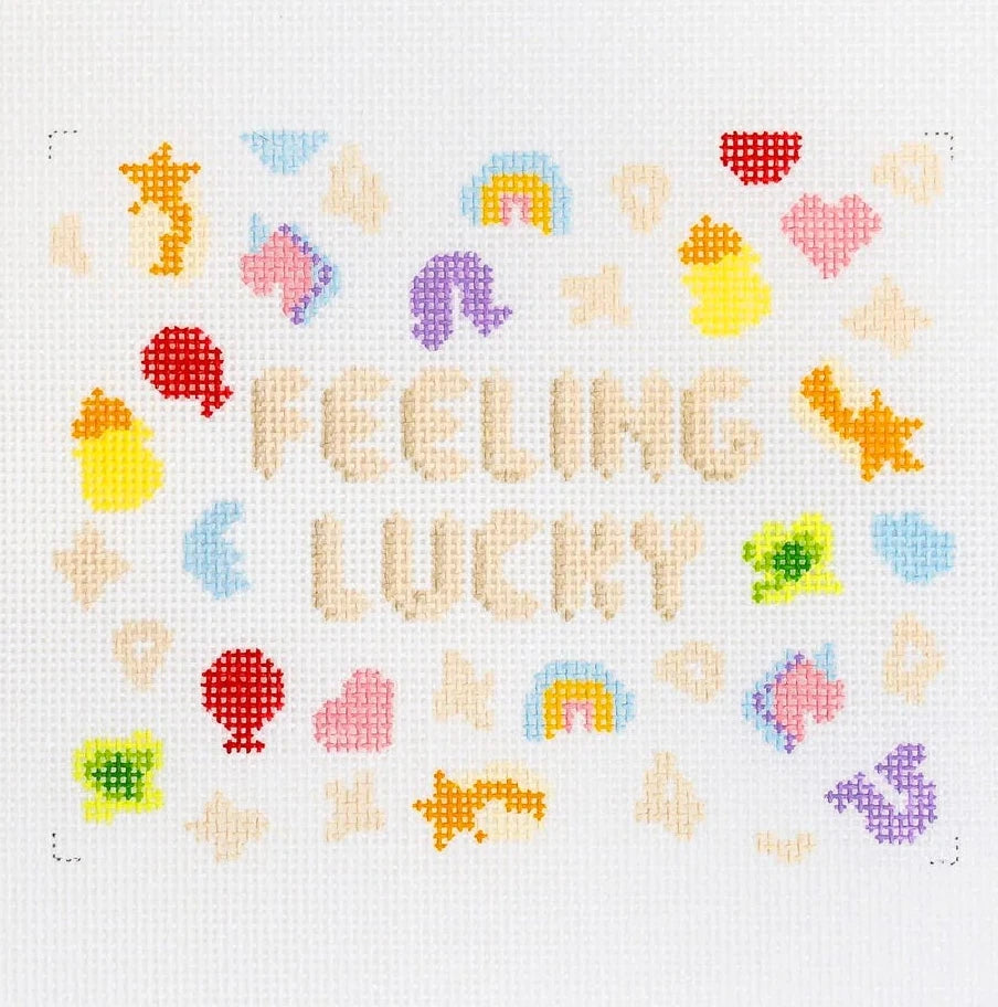 Feeling Lucky Needlepoint Canvas