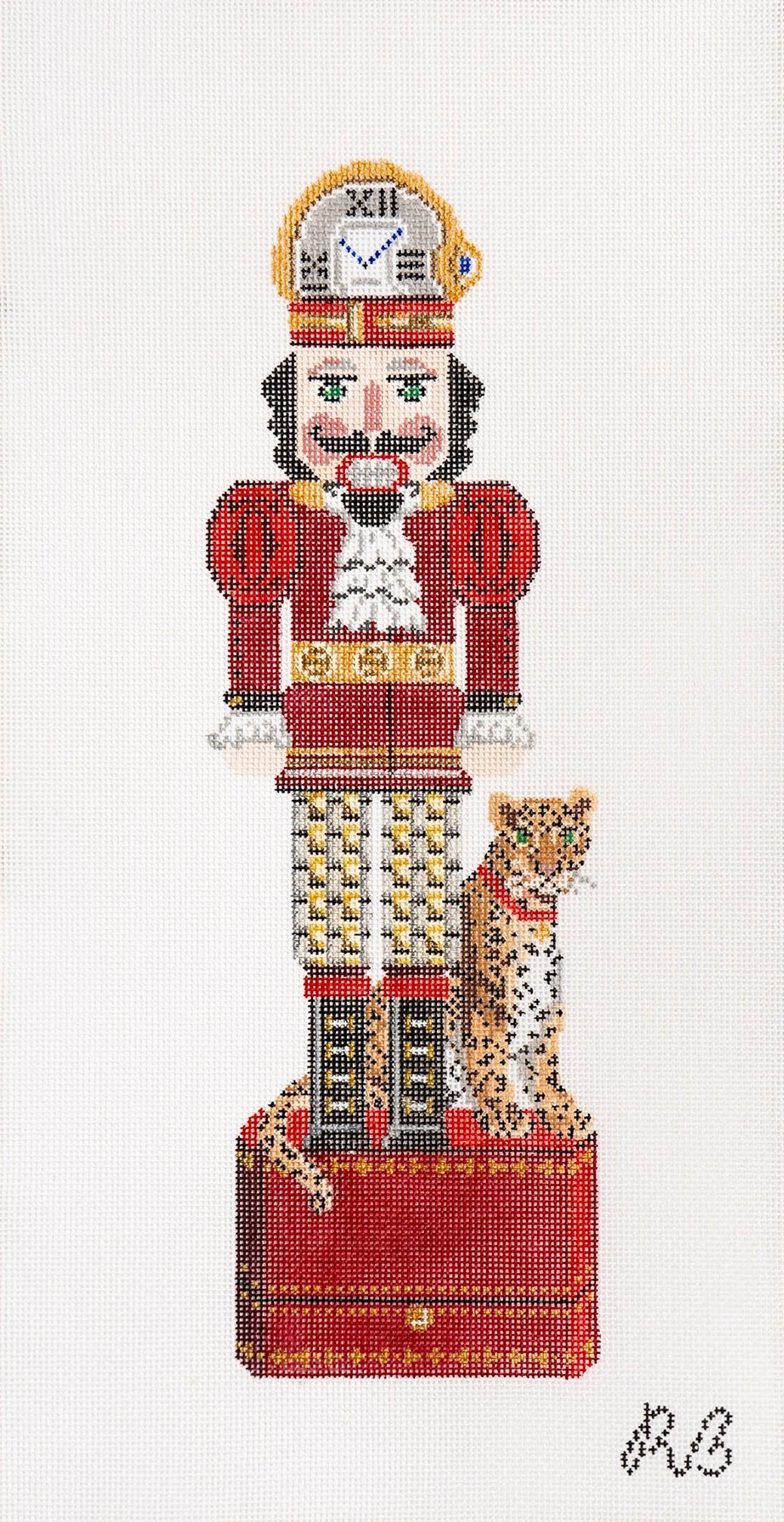 Monsieur C. Cracker Needlepoint Canvas