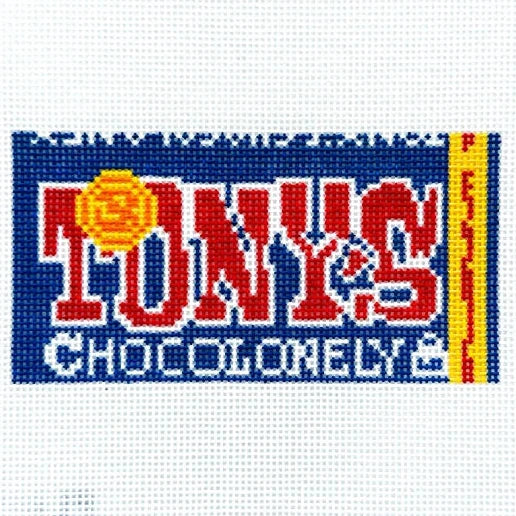 Tony's Chocolates Needlepoint Canvas
