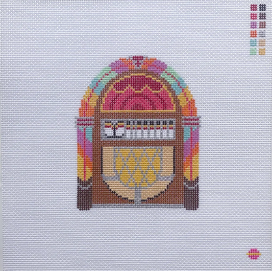 Juke box Needlepoint Canvas