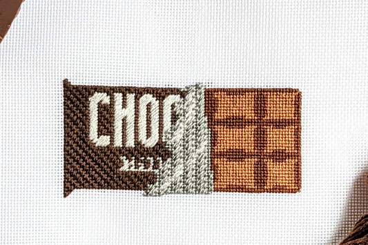 Chocolate Bar Needlepoint Canvas