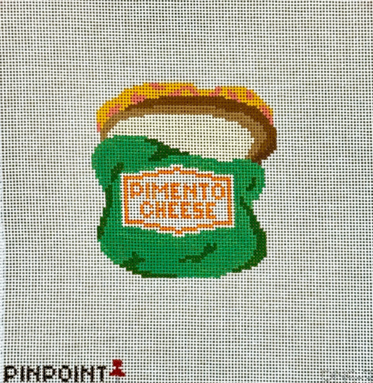 Masters Pimento Cheese Sandwich Needlepoint Canvas