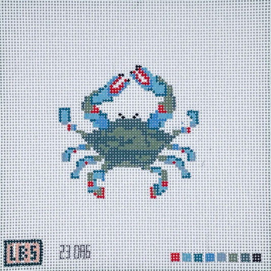 Maryland Blue Crab Needlepoint Canvas