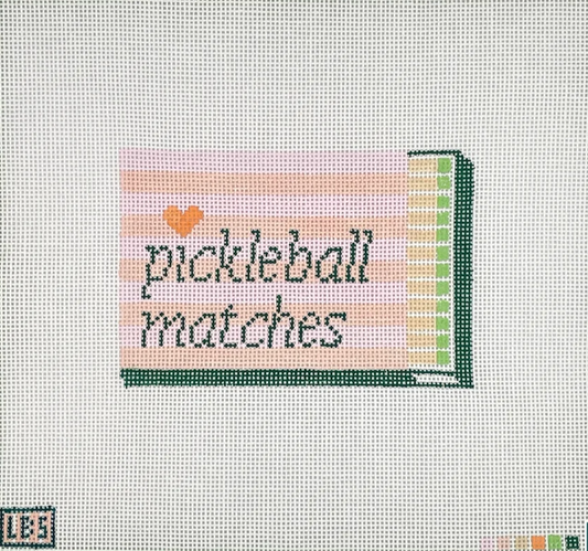 Pickleball Matches Needlepoint Canvas