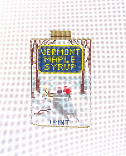 Liquid Gold Vermont Syrup Needlepoint Canvas