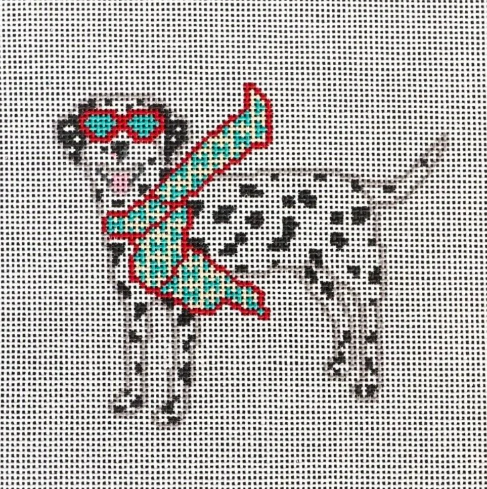 Bougie Dalmatian Needlepoint Canvas