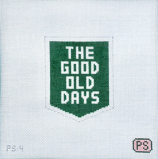 The Good Old Days Needlepoint Canvas