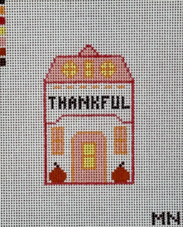 Thankful Village Needlepoint Canvas