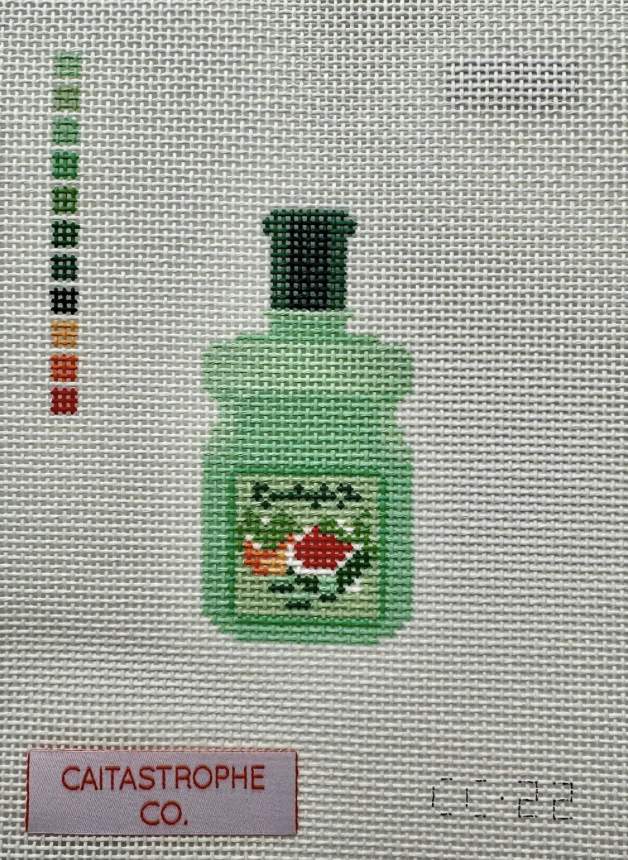 Cucumber Melon Lotion Needlepoint Canvas