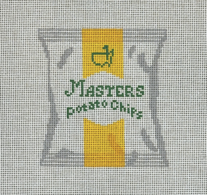 Master's Potato Chips Needlepoint Canvas