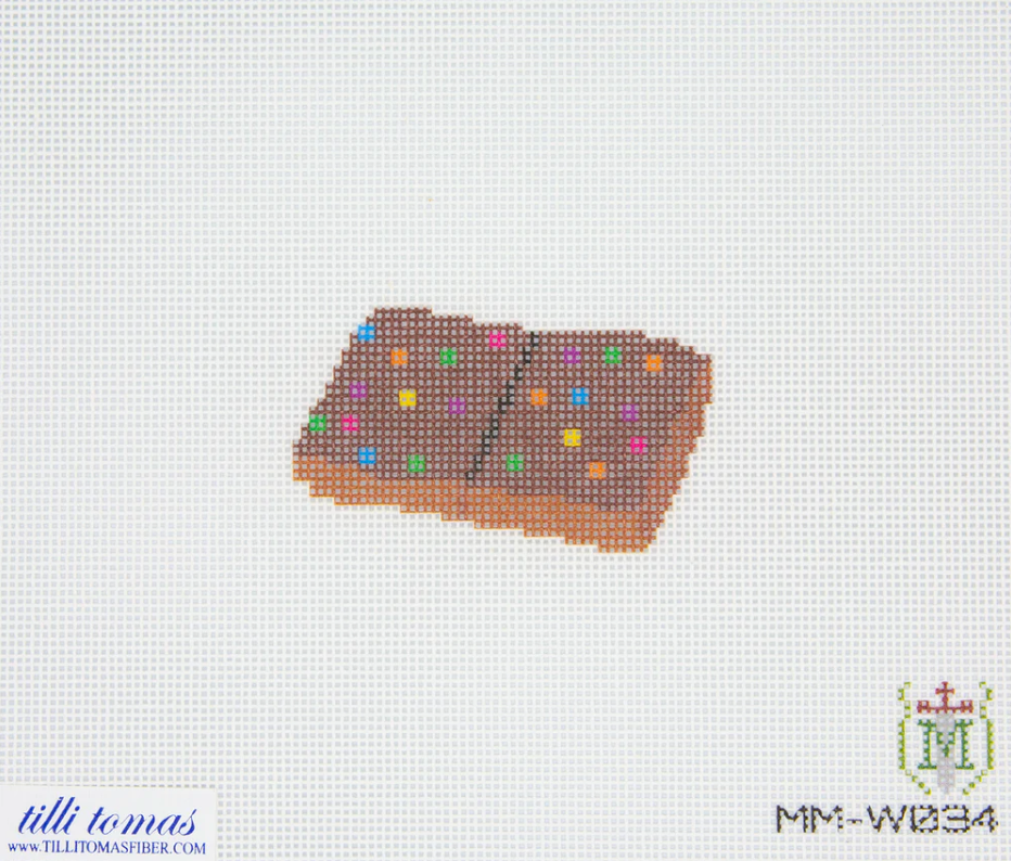 Cosmic Brownie Needlepoint Canvas