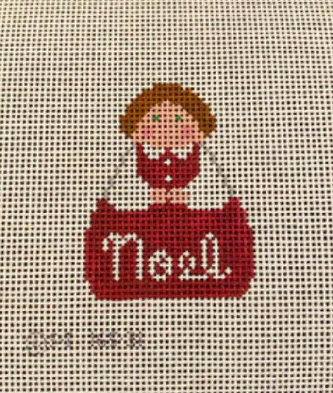 Noel Stitch-It Angel Needlepoint Canvas