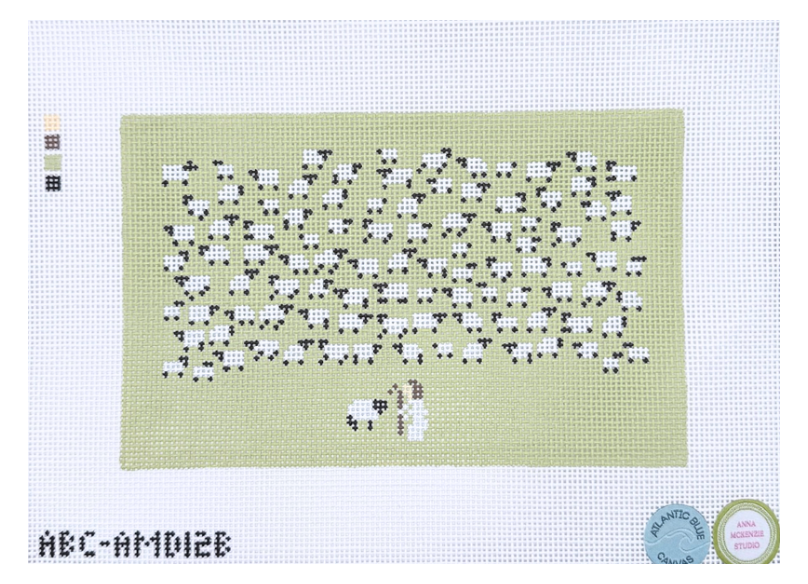 Sought the One Needlepoint Canvas