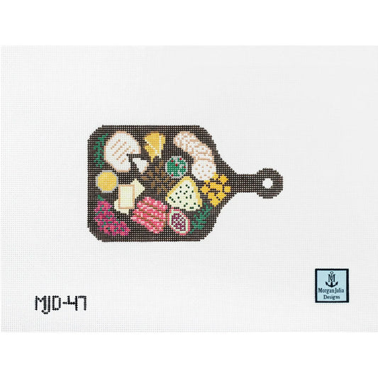 Charcuterie Board Needlepoint Canvas