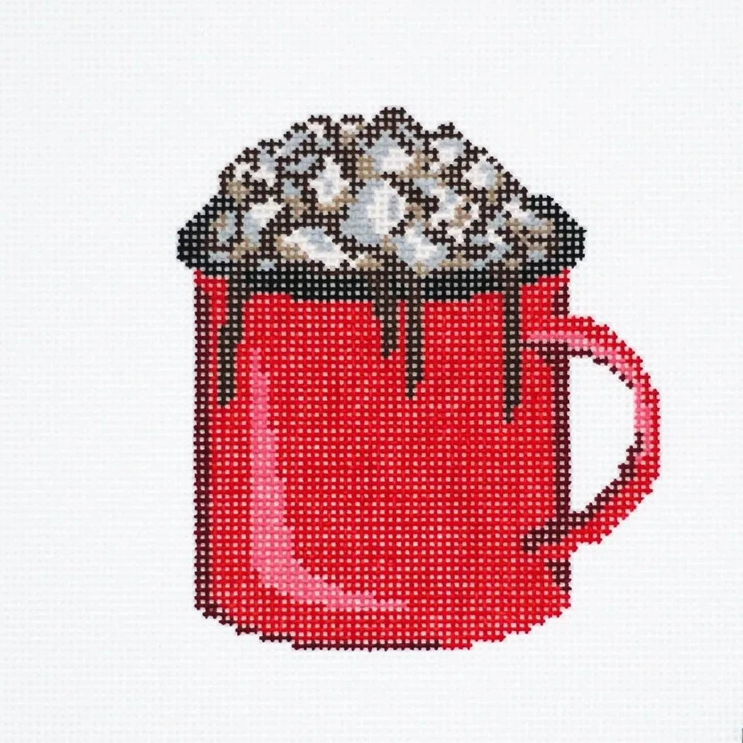 Hot Chocolate Needlepoint Canvas