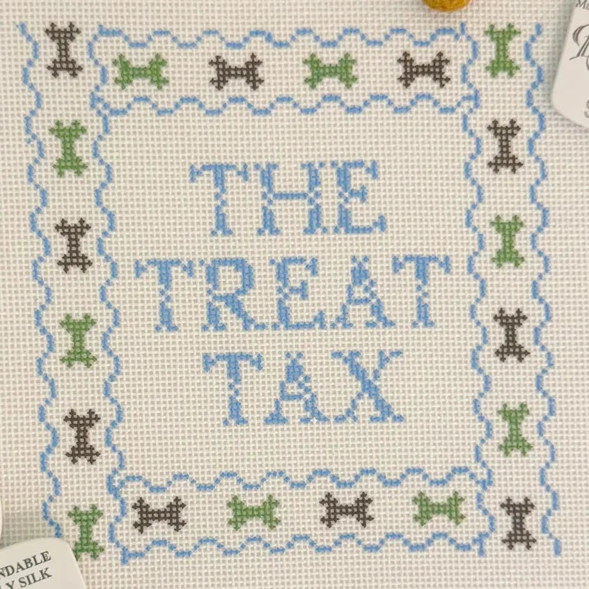 Treat Tax Needlepoint Canvas