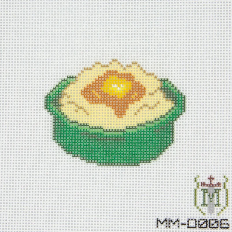 Mashed Potatoes Needlepoint Canvas