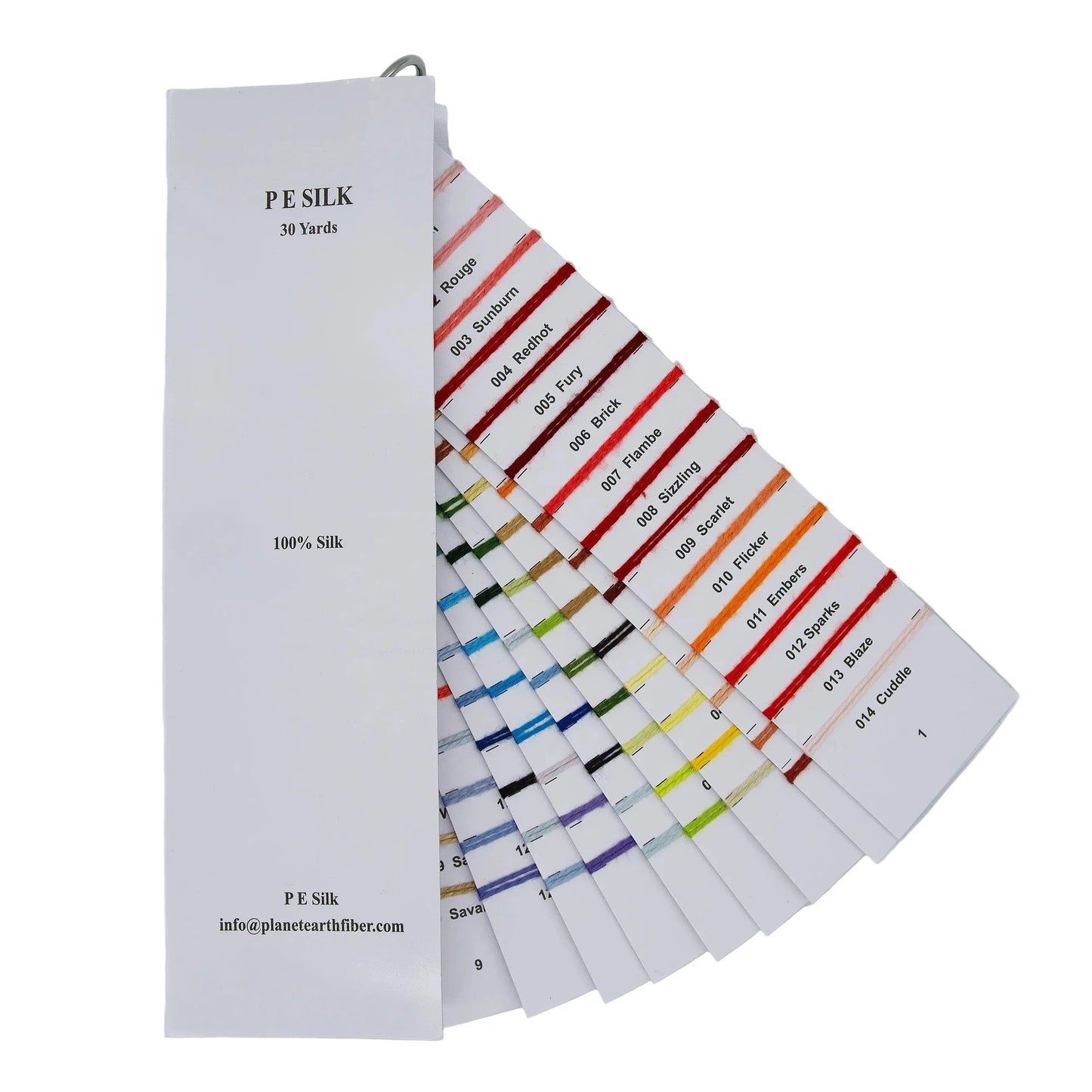 Planet Earth Silk Color Card Booklet