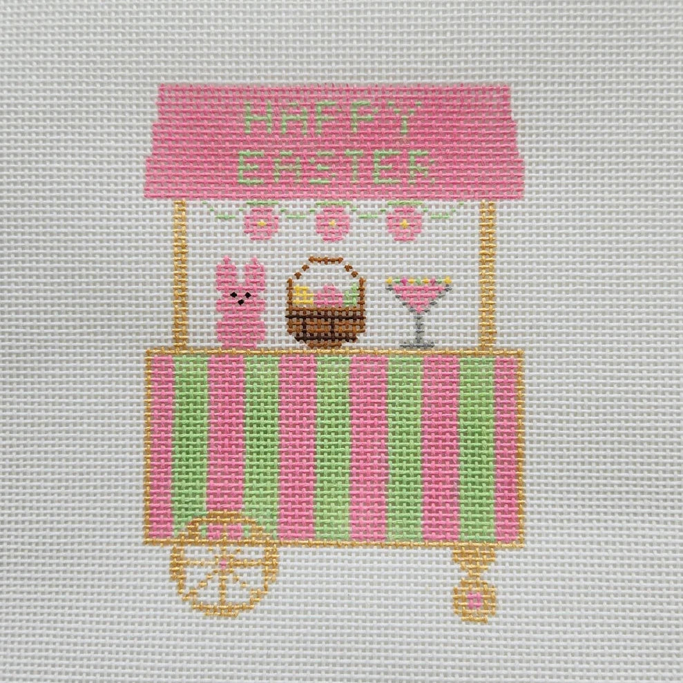 Easter Cart Needlepoint Canvas