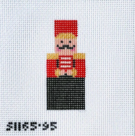 Red Nutcracker Stitch-It Angel Needlepoint Canvas