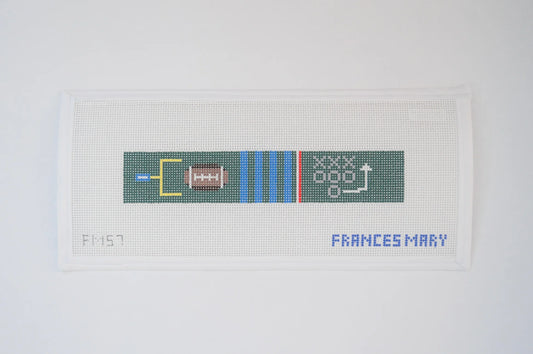 Football Key Fob Needlepoint Canvas