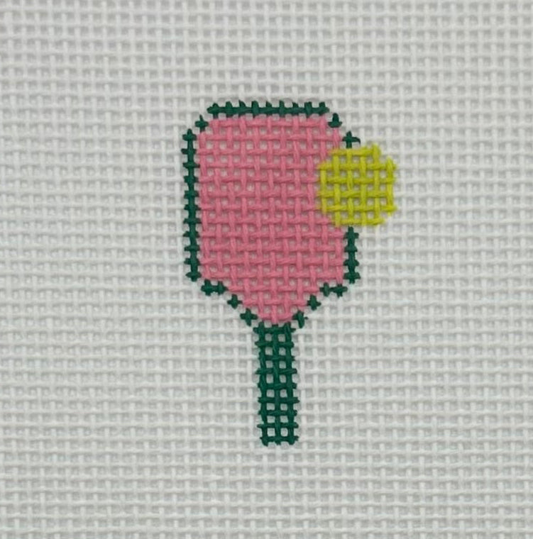 Mini Pickle Ball Needlepoint Canvas