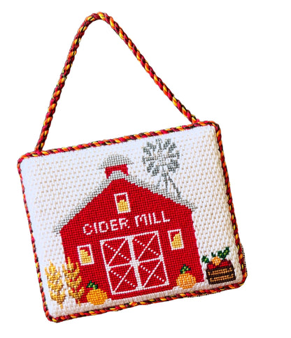 Cider Mill Needlepoint Canvas