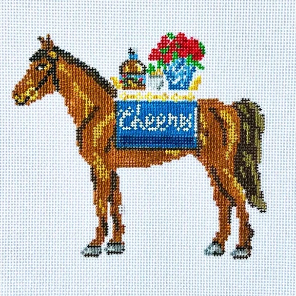 Derby Bar Needlepoint Canvas