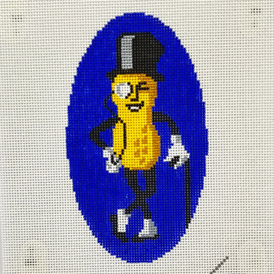 Mr. Peanut Needlepoint Canvas