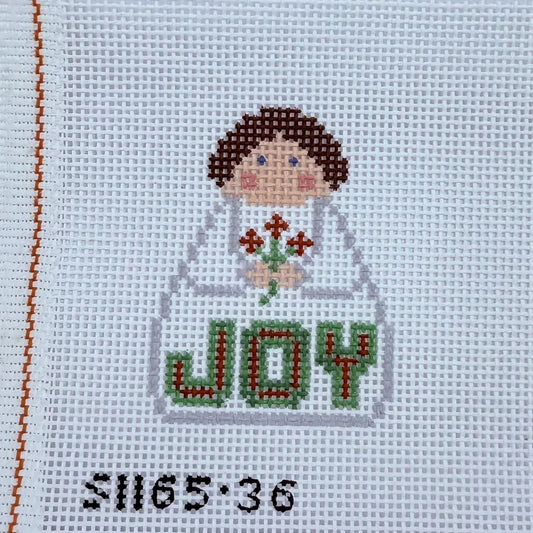 Joy Stitch-It Angel Needlepoint Canvas