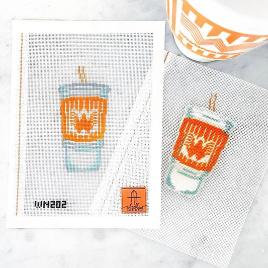 What-A-Cup Needlepoint Canvas