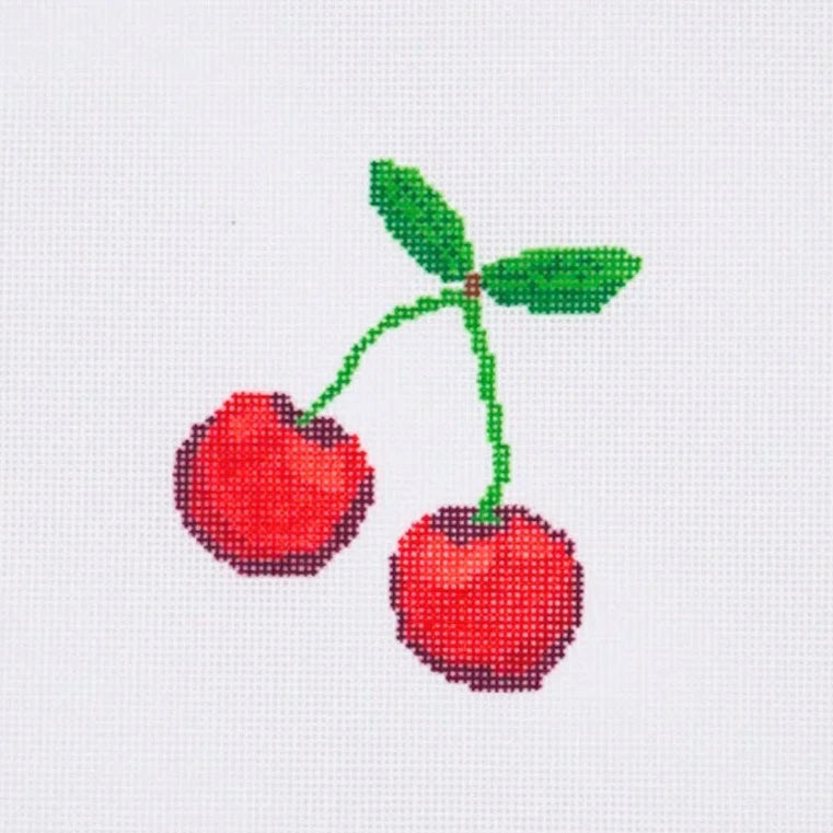 Cherries Needlepoint Canvas