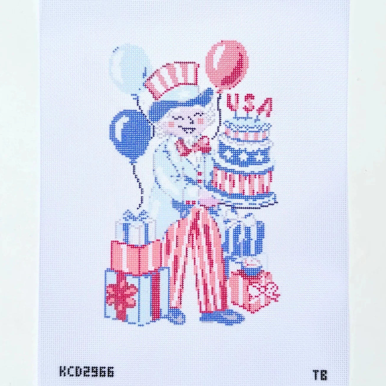 Uncle Sam Needlepoint Canvas