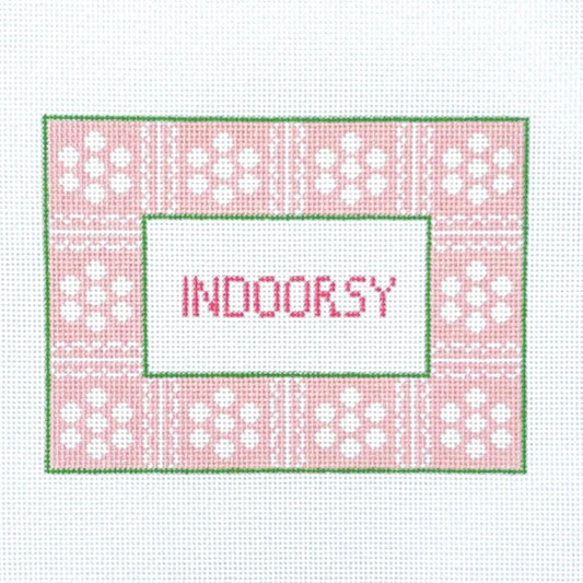 Indoorsy Needlepoint Canvas