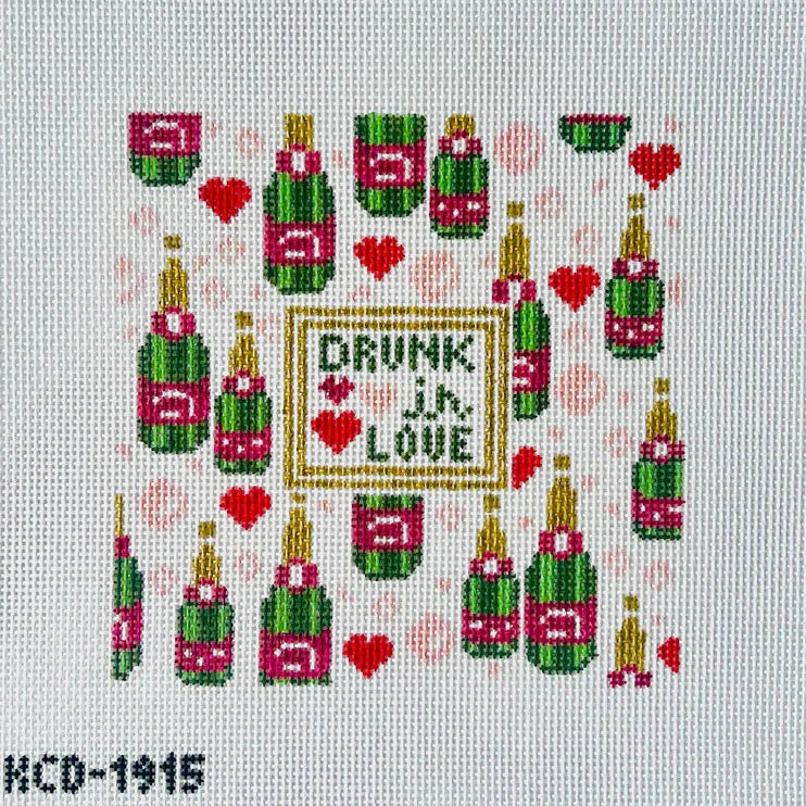 Drunk in Love Needlepoint Canvas