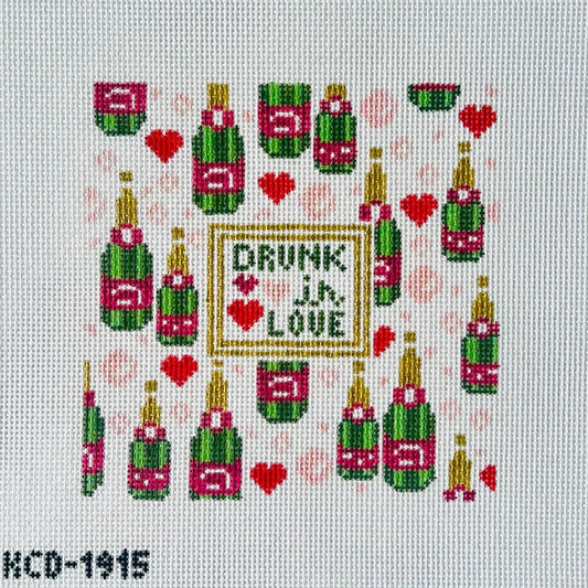 Drunk in Love Needlepoint Canvas
