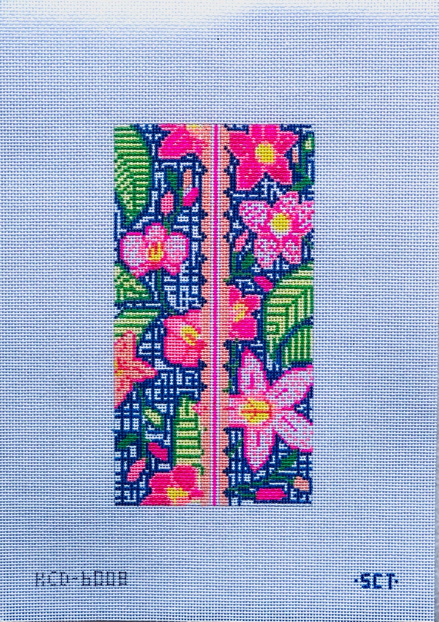 Lanai Eyeglass Case Needlepoint Canvas