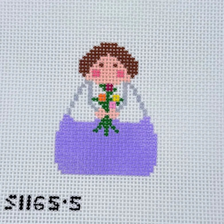 May Stitch-It Angel Needlepoint Canvas