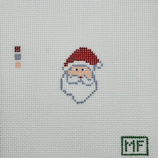 Mini Santa Needlepoint Canvas