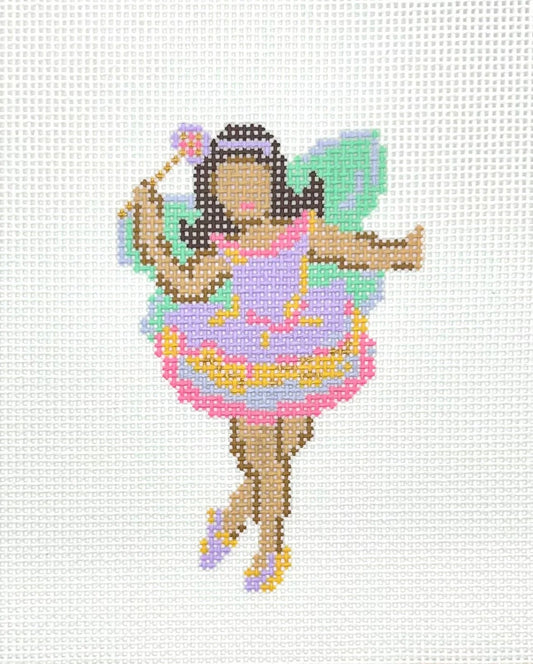 Pink Fairy Needlepoint Canvas